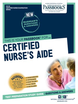 cover image of Certified Nurse's Aide